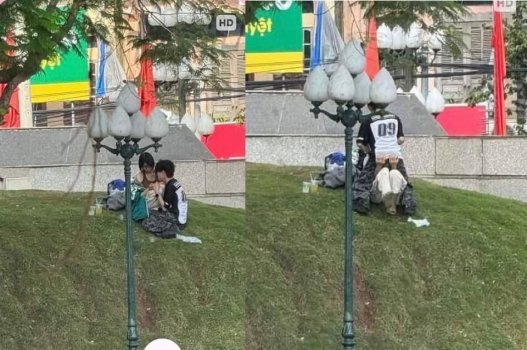 Địt nhau ngoài công viên Bắc Ninh phê mây