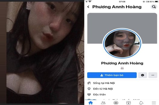 Phương Anh Hoàng để lộ hàng cực đẹp