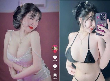 Thiên Ý show hàng cho anh em ngắm